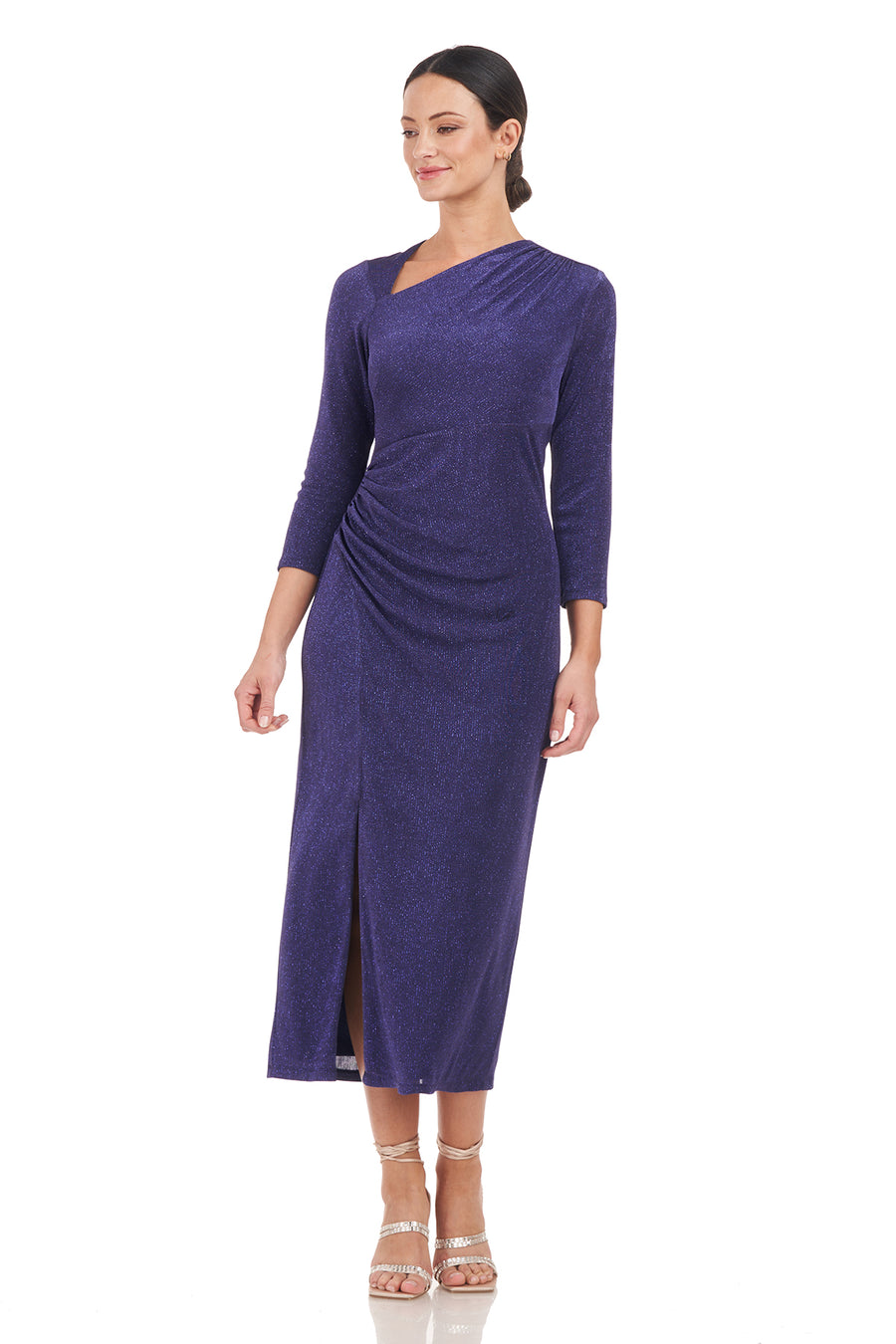 Violeta Knit Tea Length Dress