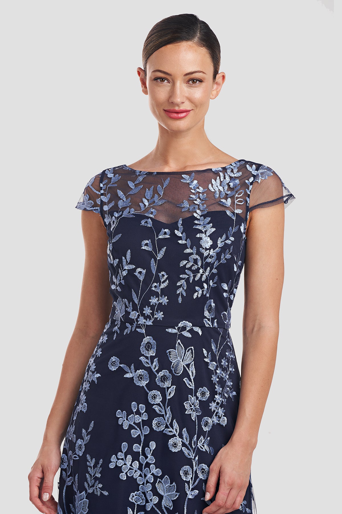Meredith Tea Length Dress JS Collections Meredith Tea Length Dress JS Collections