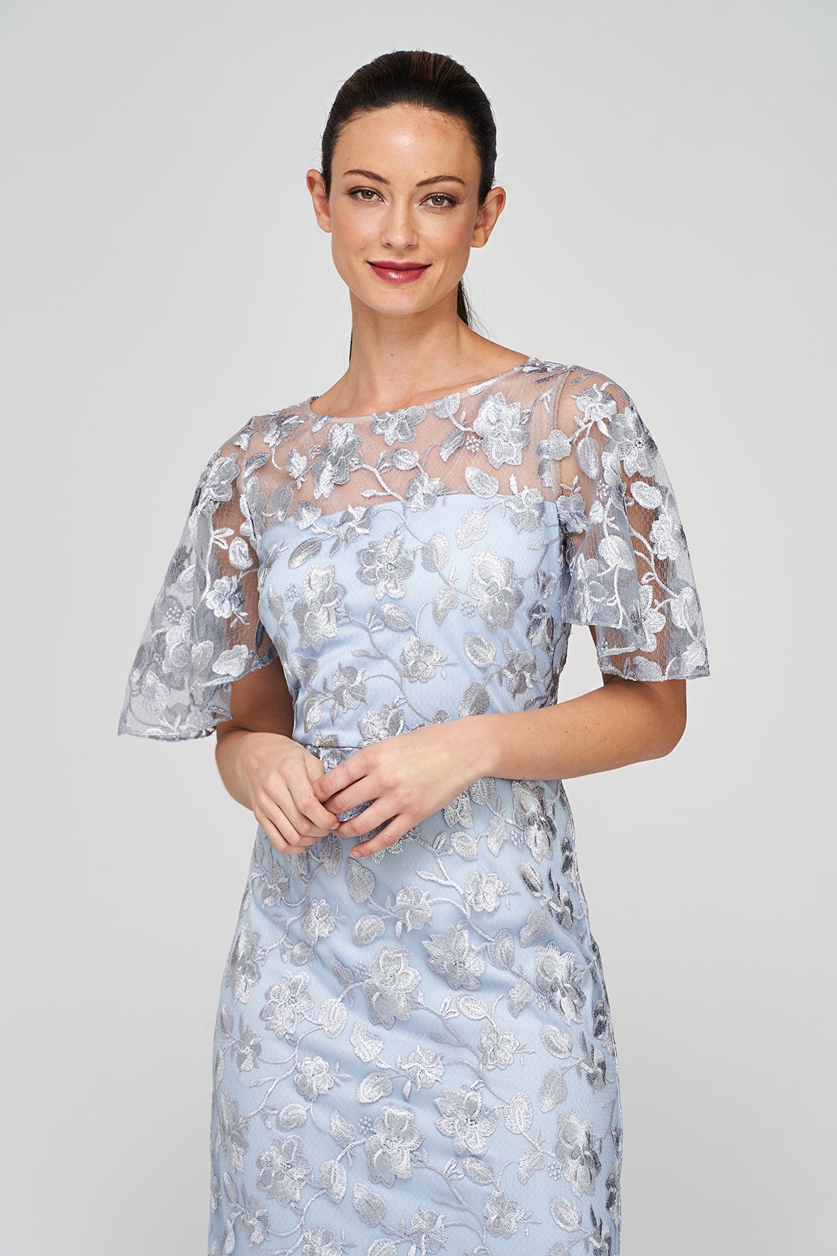 Brooke Column Gown JS Collections Brooke Column Gown JS Collections
