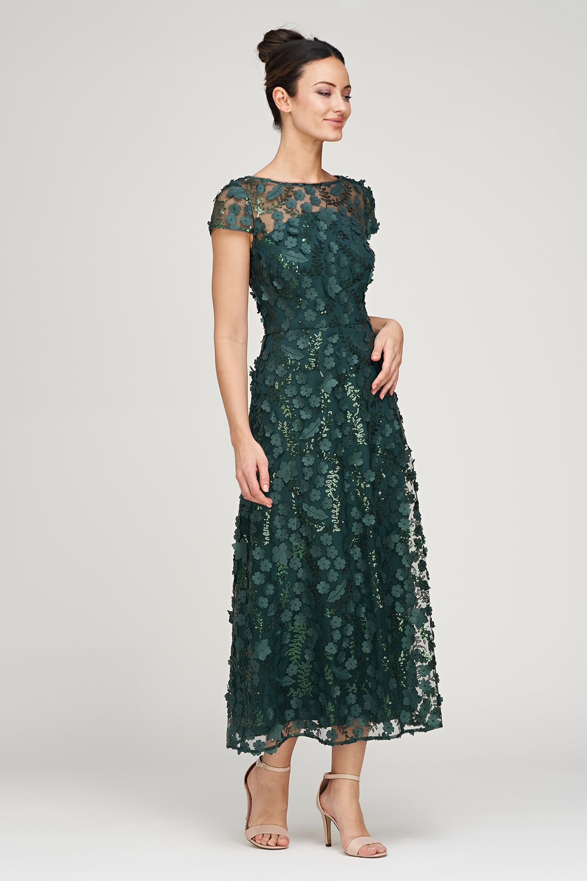 green emerald velvet dress Amazon.com: Jessica London Women's Plus Size Stretch Lace Shift Dress main image 0