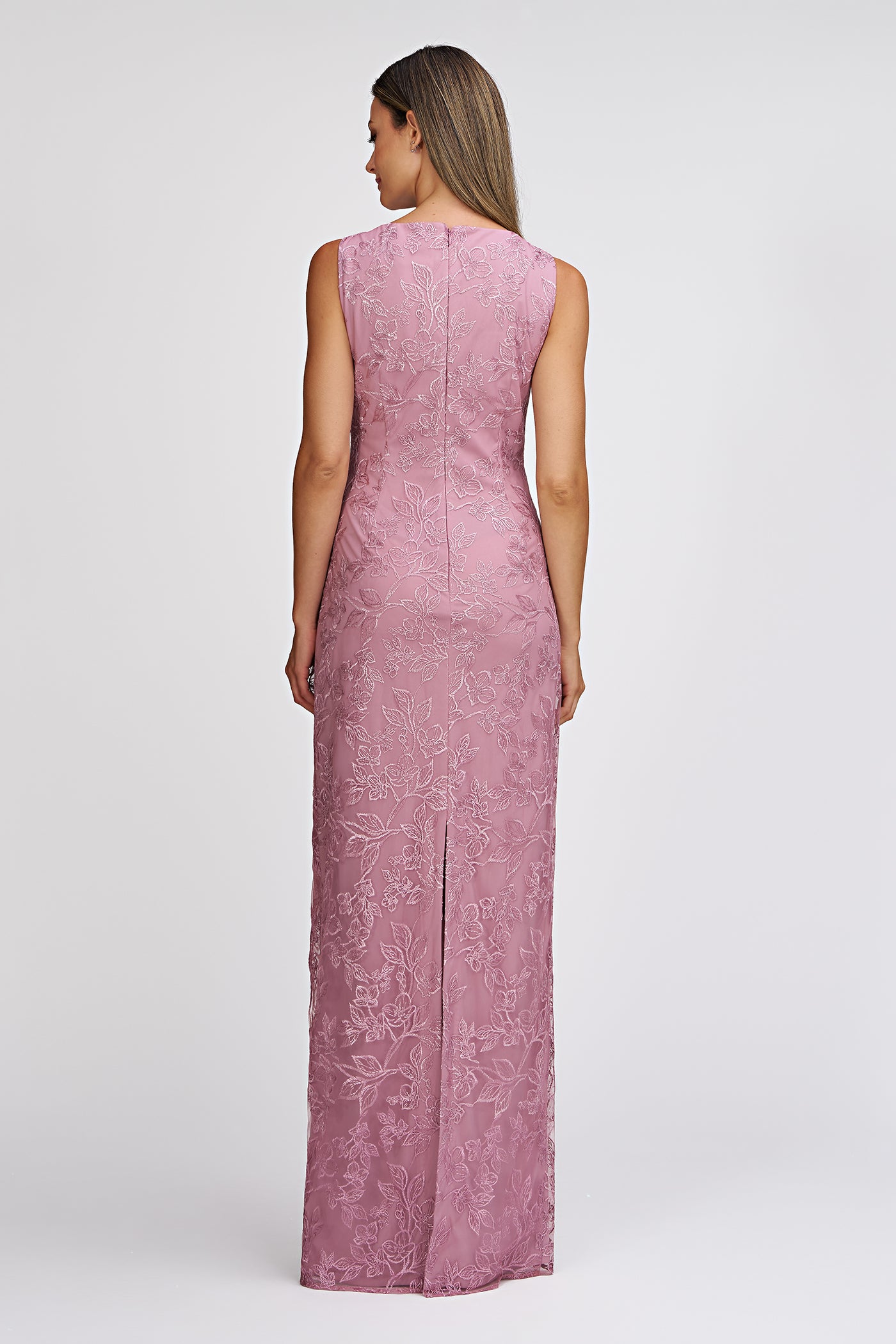 Blakely Cascade Gown - 8 / DARK BLUSH Blakely Cascade Gown - 8 / DARK BLUSH