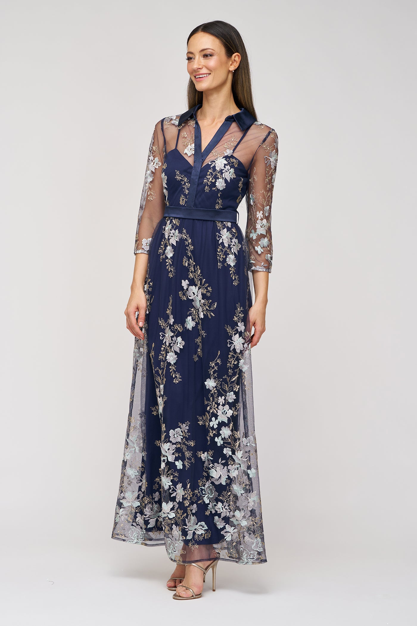 slim fit dress slacks Azalea Embroidered Shirt Dress – JS Collections
