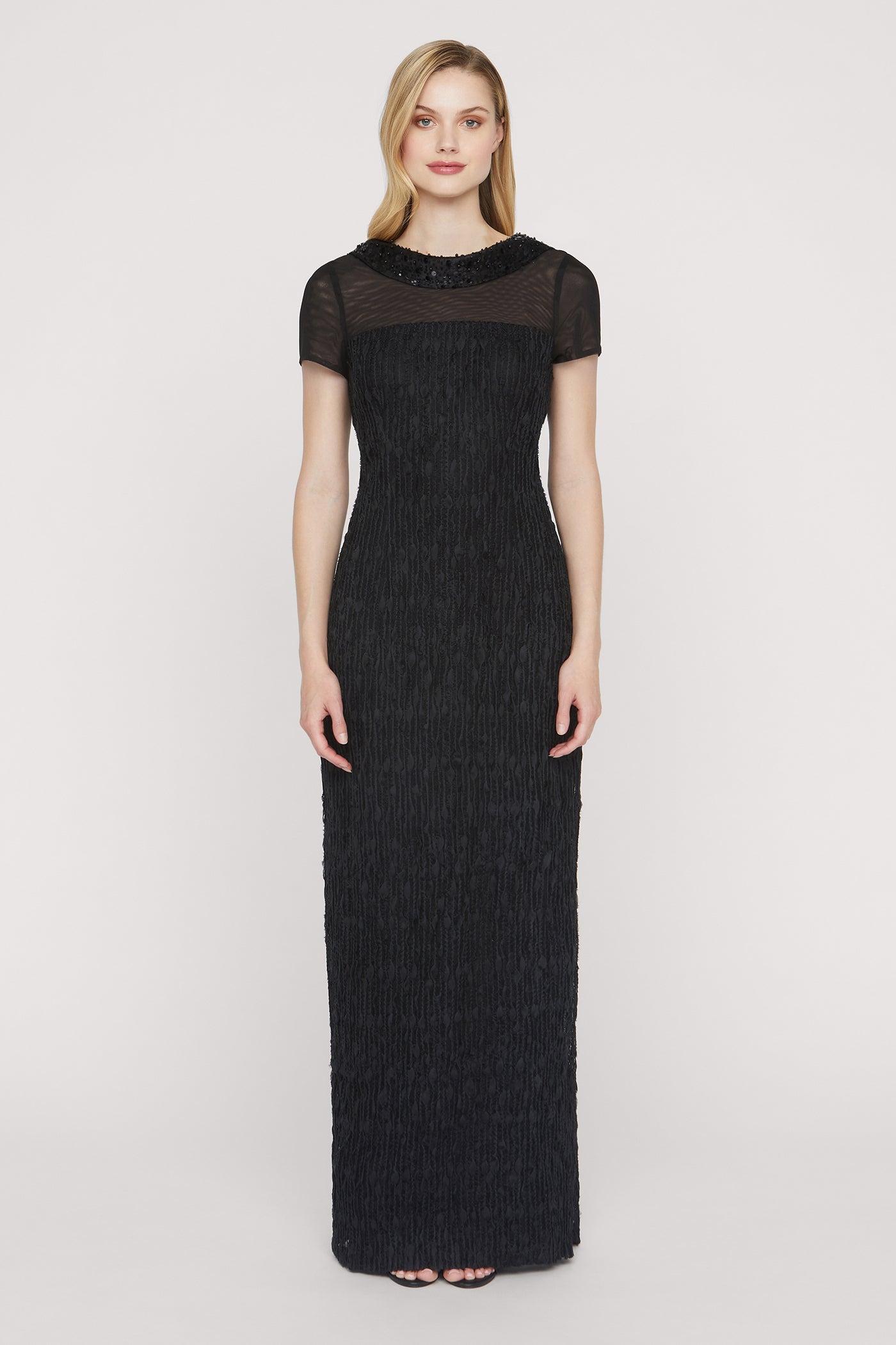 Inaya Column Gown - 4 / Black Inaya Column Gown - 4 / Black