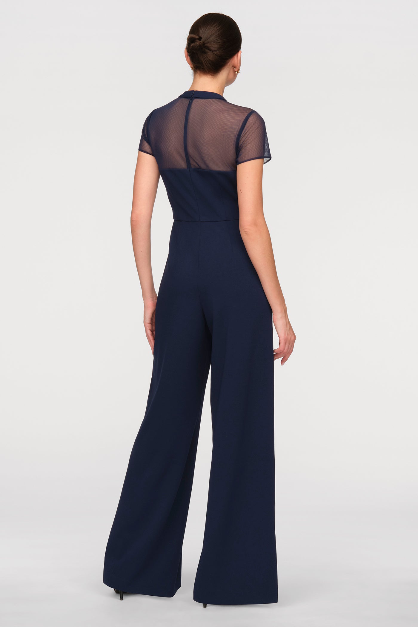 Crepe Oversize Bow Jumpsuit – JS Collections