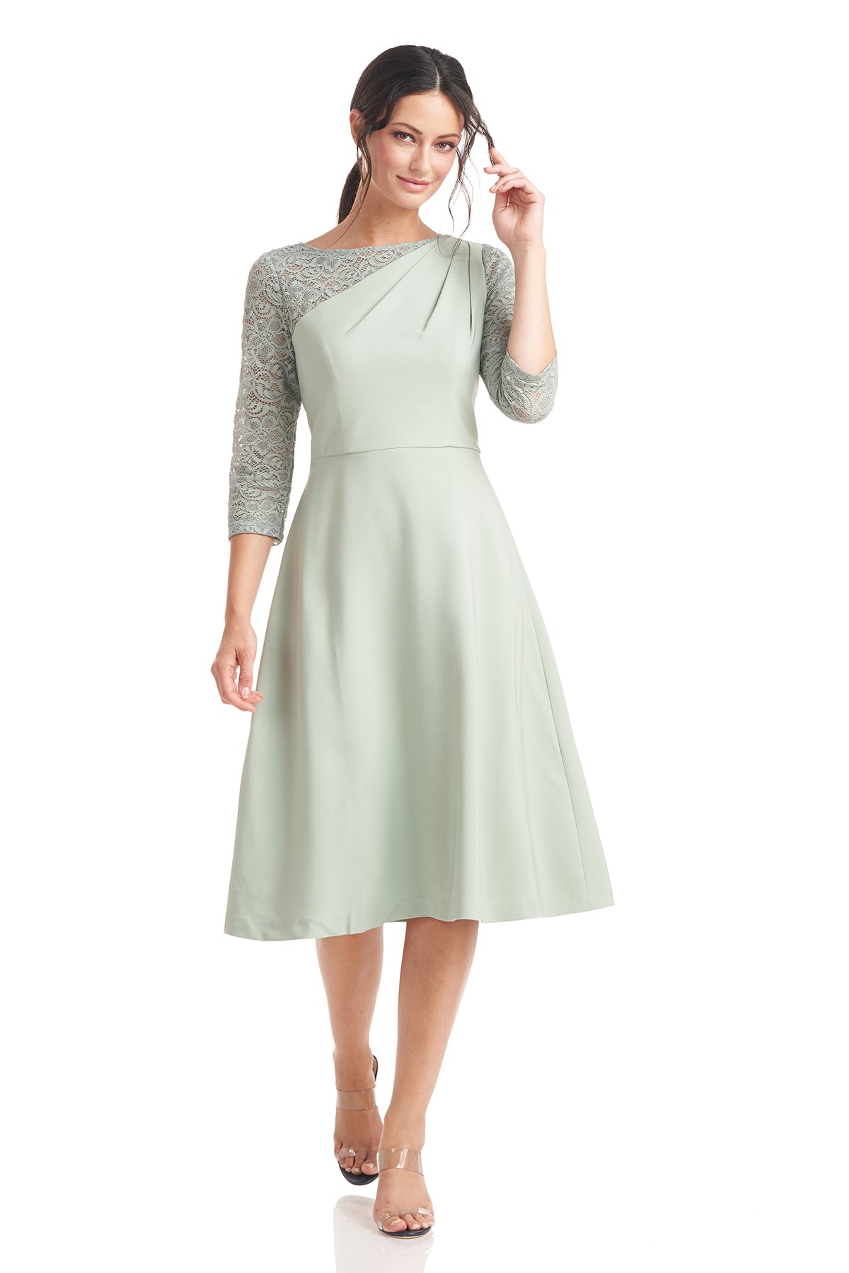 Rory A-Line Knee Length Dress JS Collections Rory A-Line Knee Length Dress JS Collections