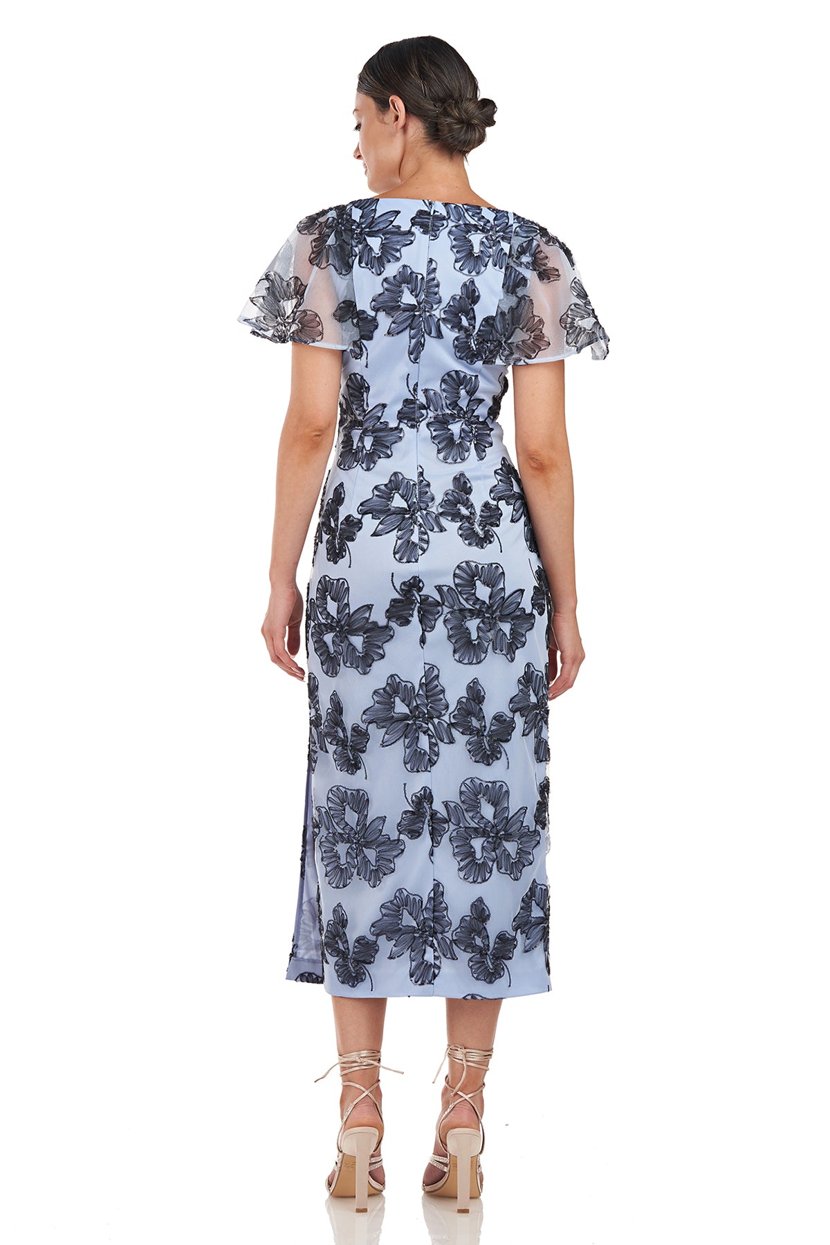 chinese dress ladies Sabrina Tea Length Dress – JS Collections