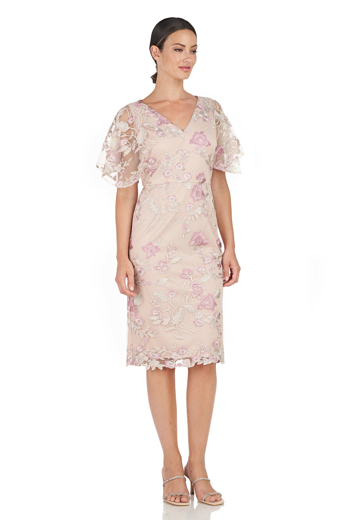 Blake Scalloped Cocktail Dress