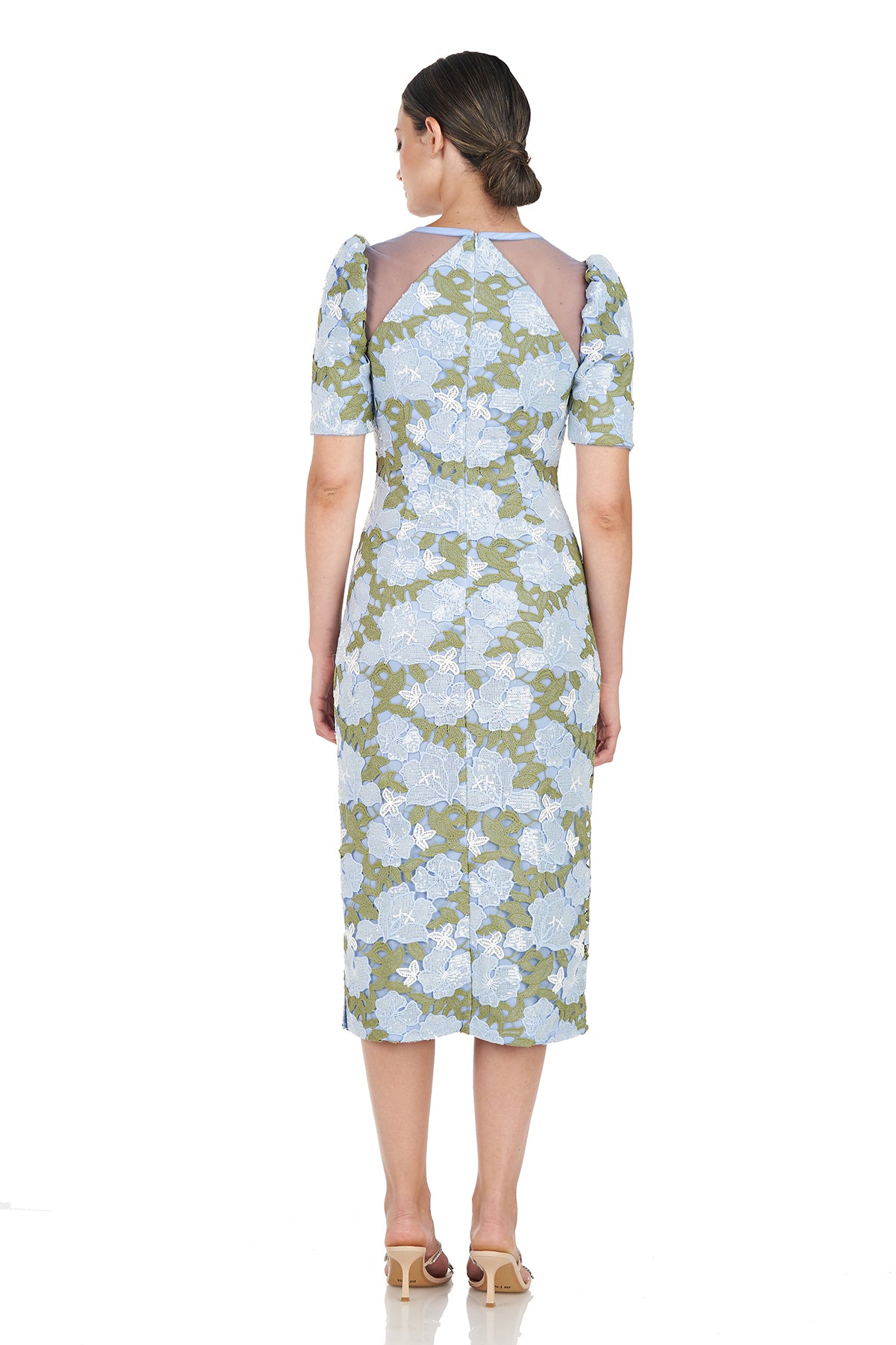 Natalie Tea Length Dress JS Collections Natalie Tea Length Dress JS Collections