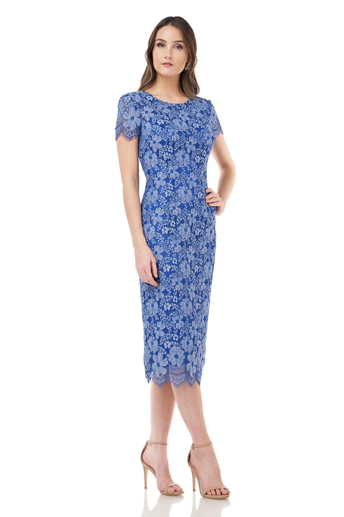 Fashion Neiman Marcus Floral Dresses Formal Dresses Sequin Lace Midi Dress Marina Sleeveless Lace Sheath Dress Embroidered Lace Sheath Dress JS Collections Fashion Neiman Marcus Floral Dresses Formal Dresses Sequin Lace Midi Dress Marina Sleeveless Lace Sheath Dress Embroidered Lace Sheath Dress JS Collections