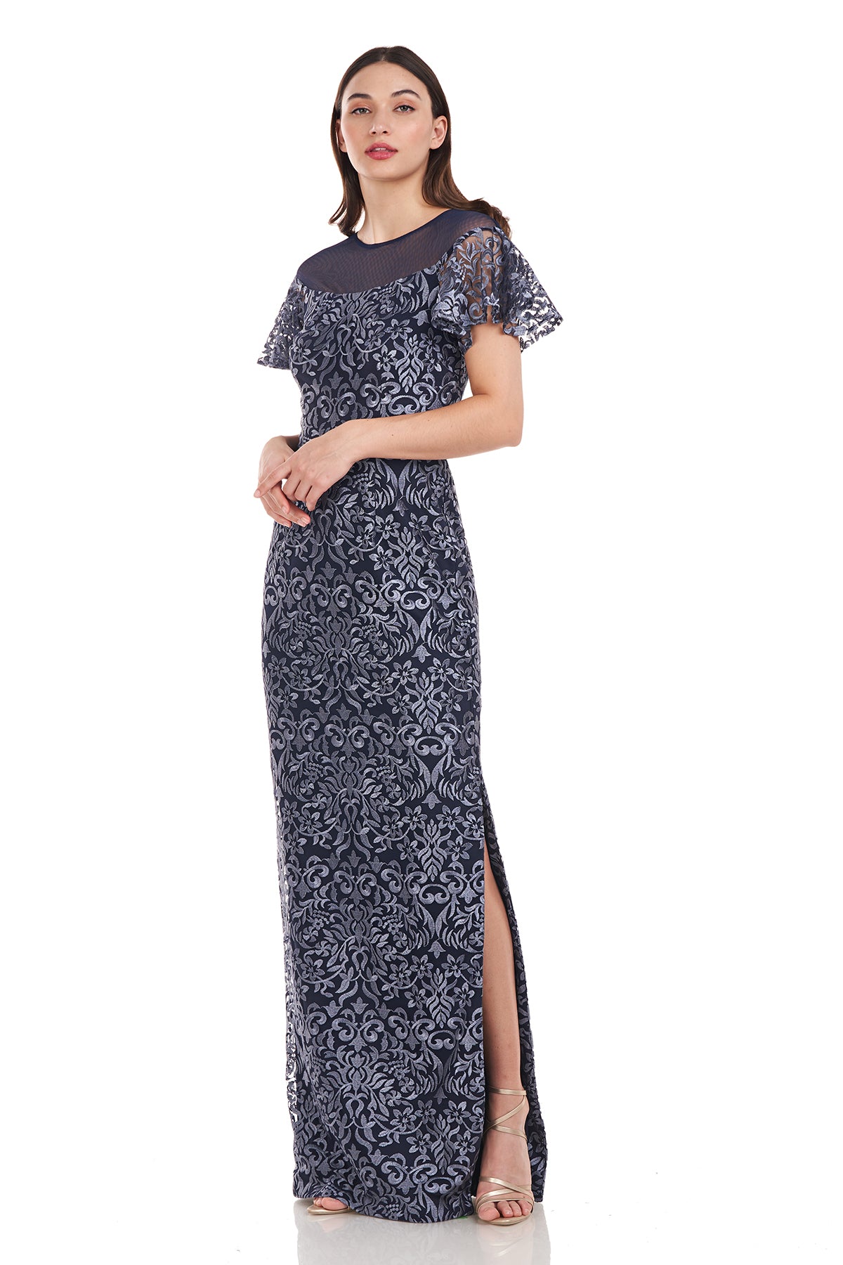 Celestina Column Gown