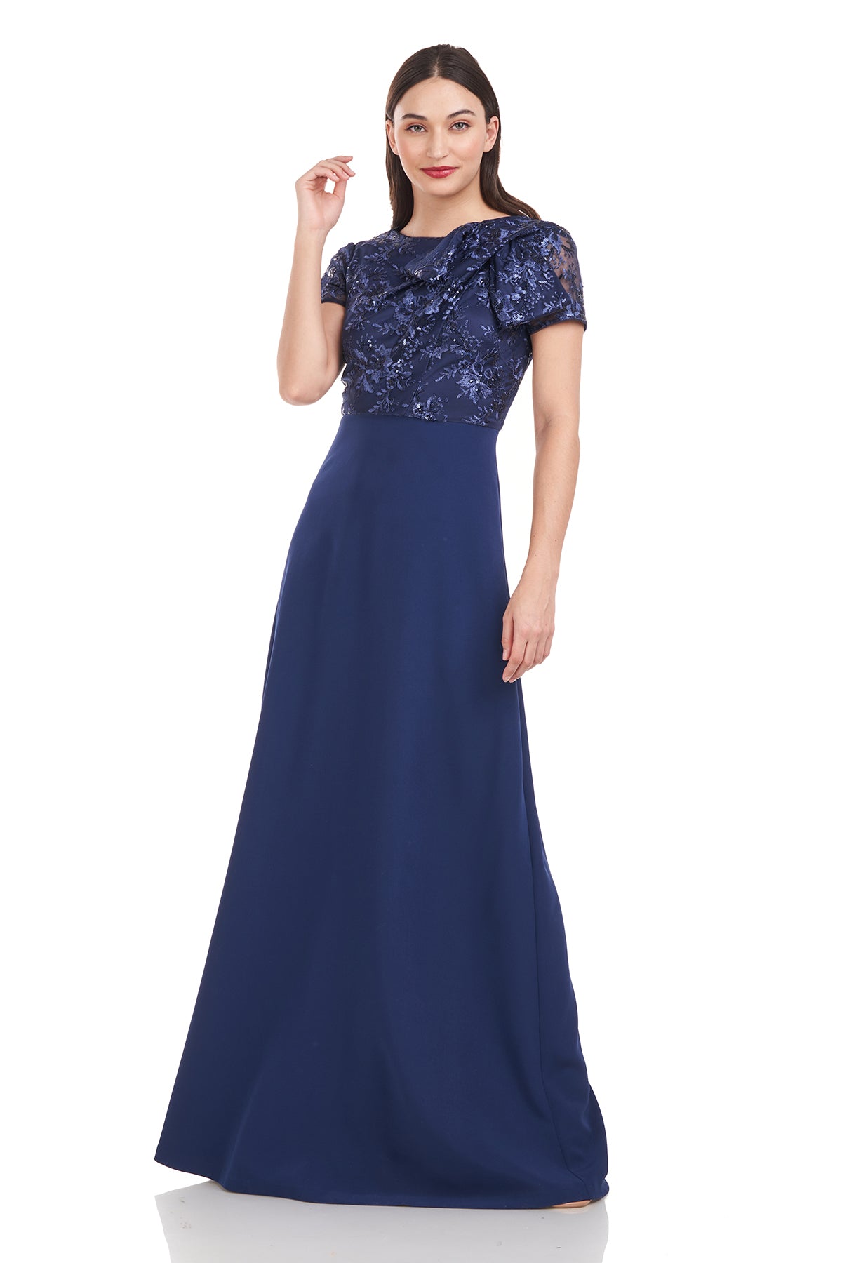 Rae Bow Detail Gown