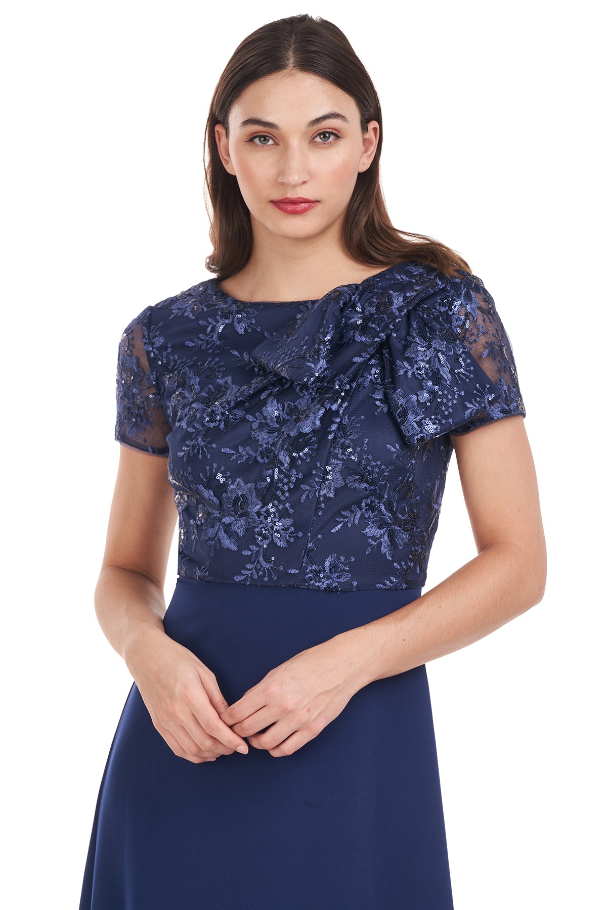 Rae Bow Detail Gown