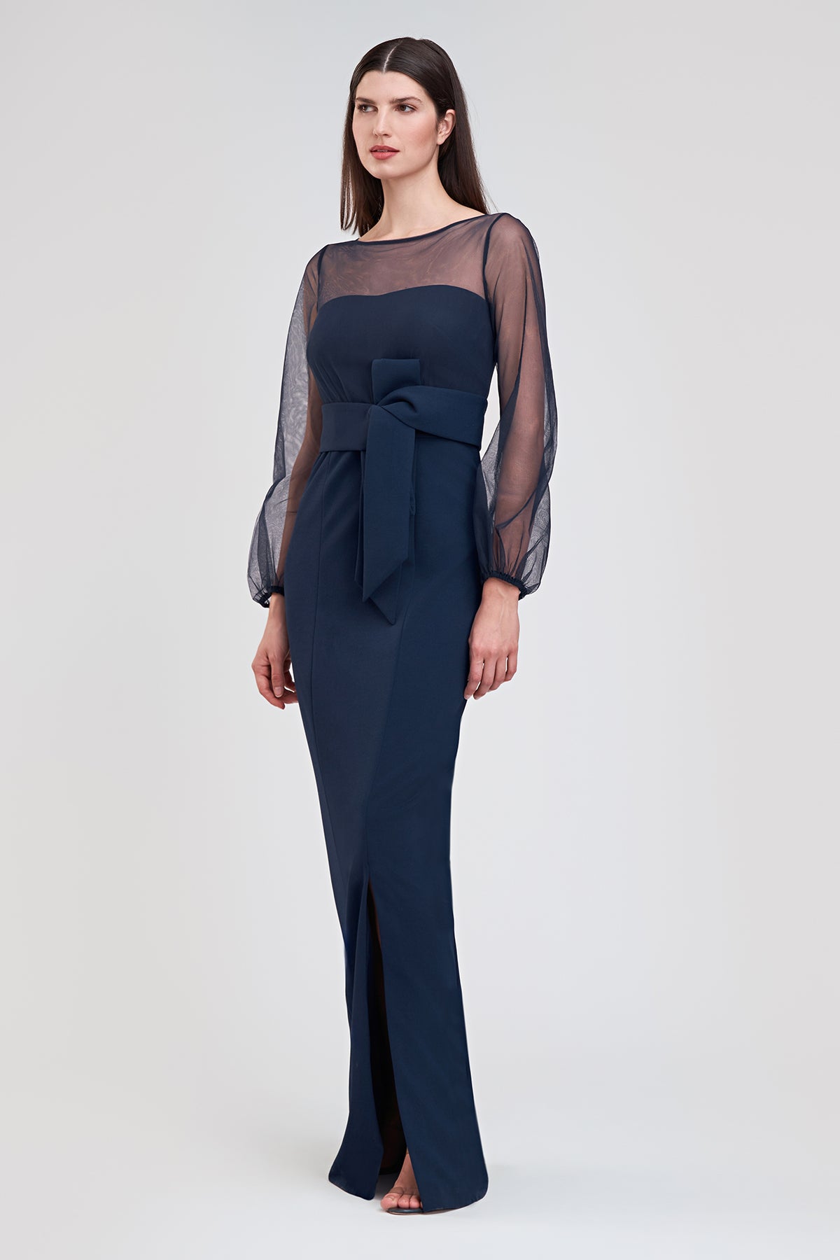 Abigail Waist Bow Gown