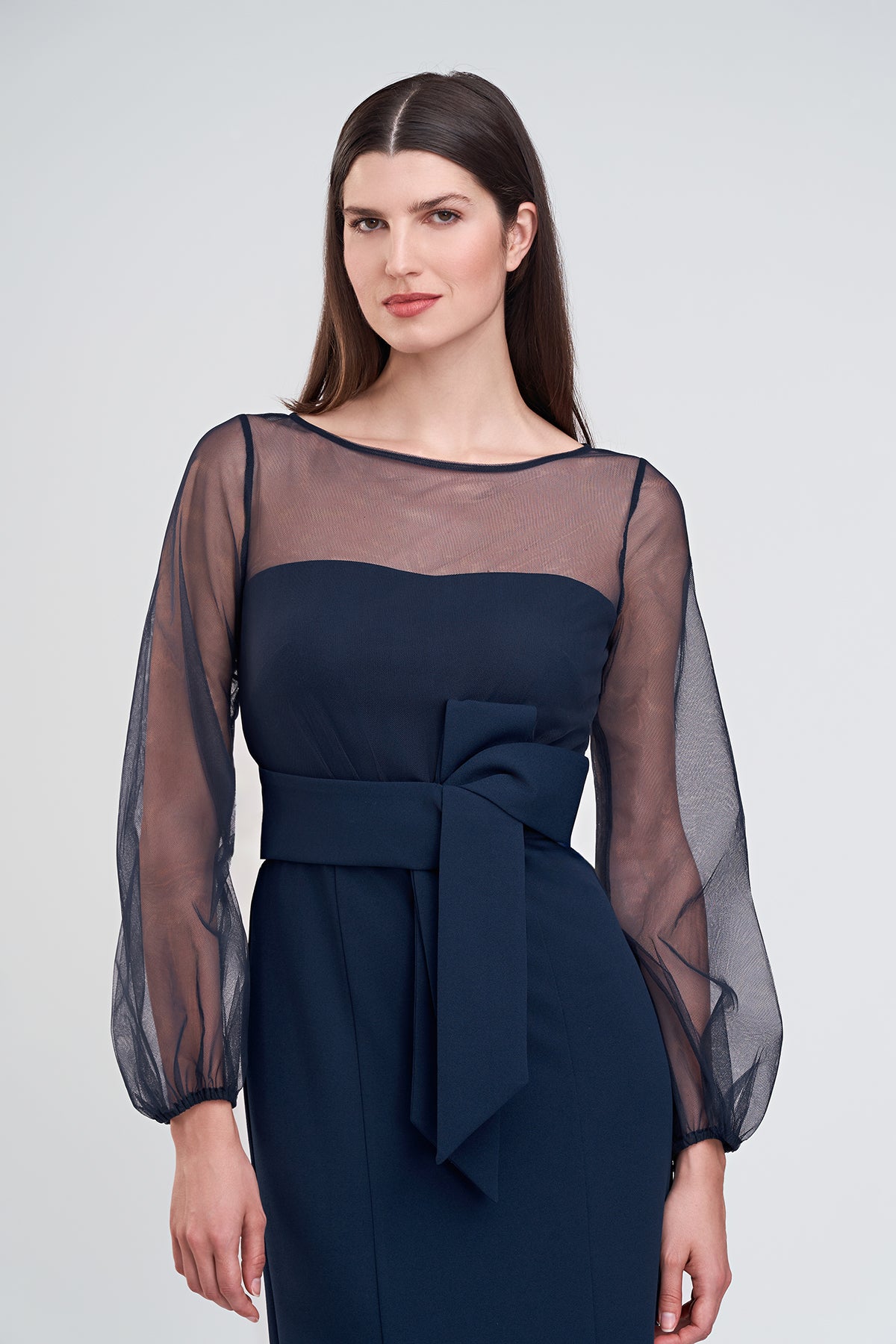 Abigail Waist Bow Gown