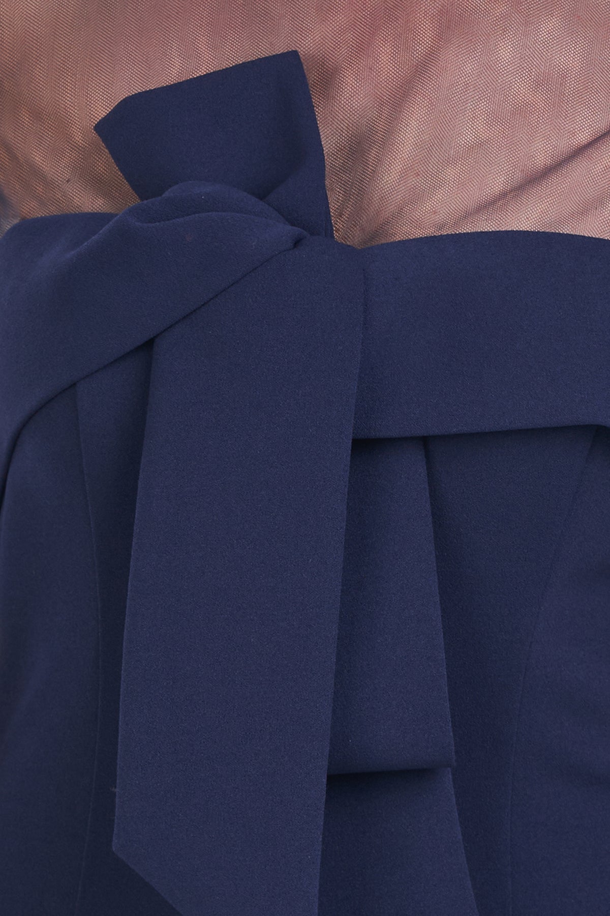 Maia Bow Tea Length Dress