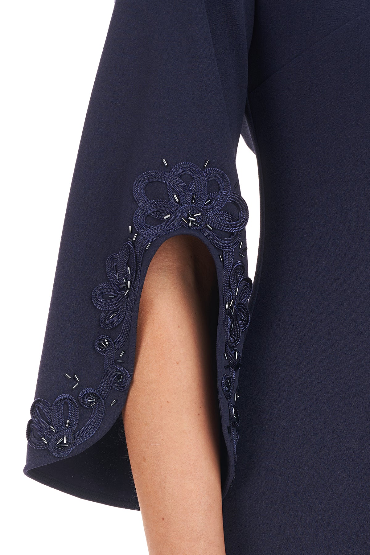 Linett Soutache Sleeve Midi