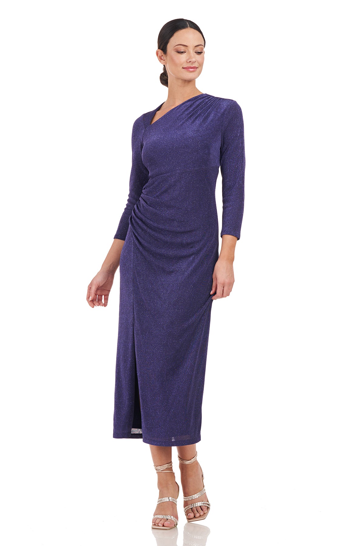 Violeta Knit Tea Length Dress