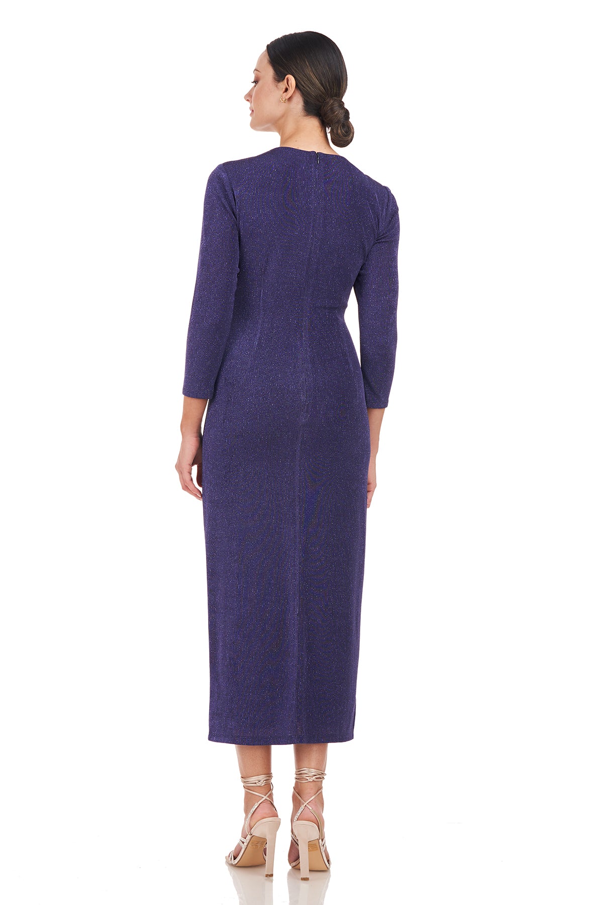 Violeta Knit Tea Length Dress