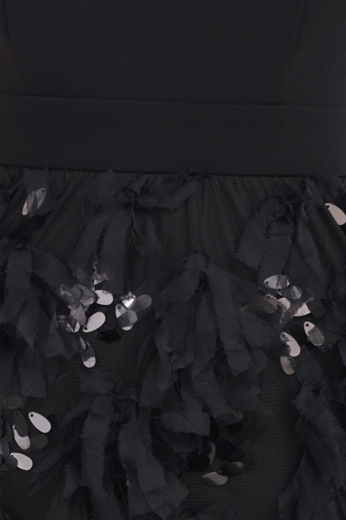 Brandi Ruffle Tea Length Dress