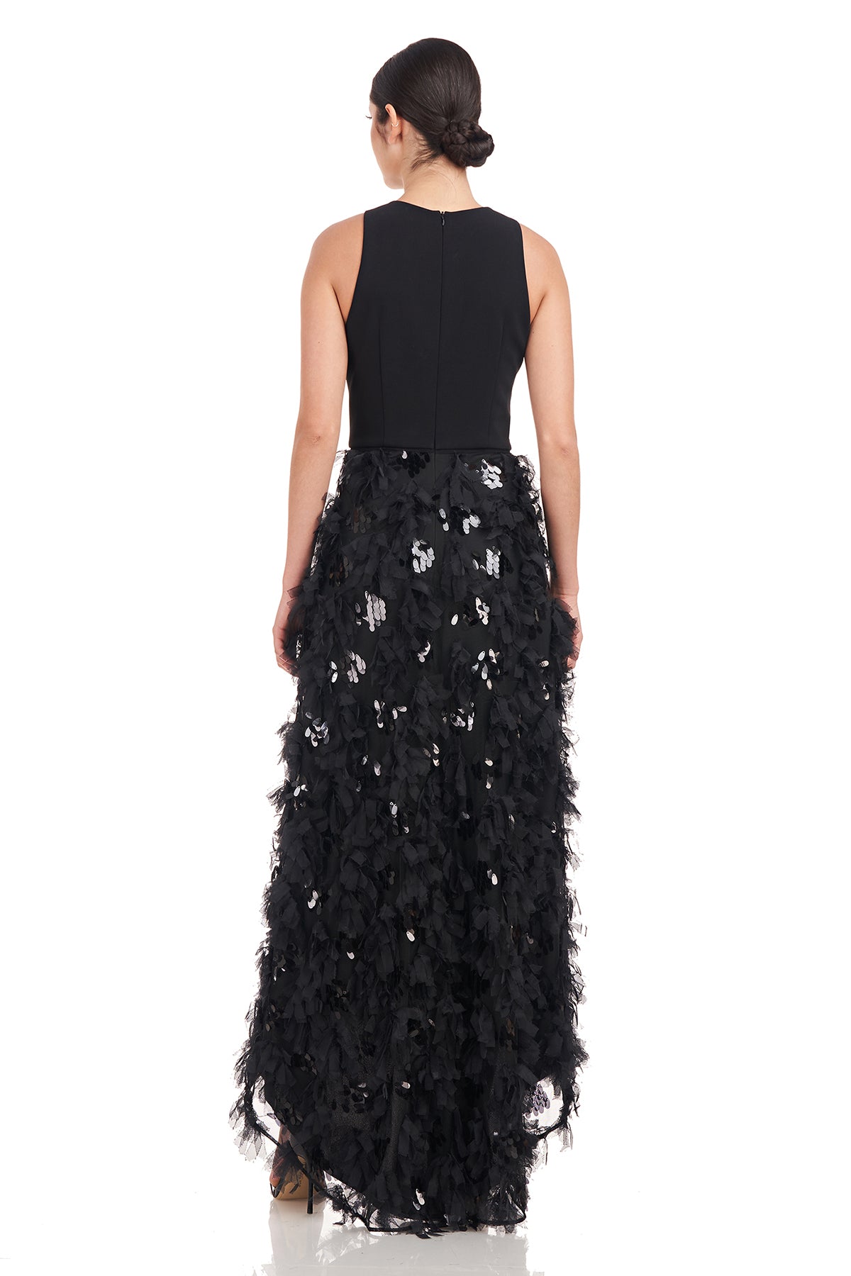Sia Ruffle Skirt Gown