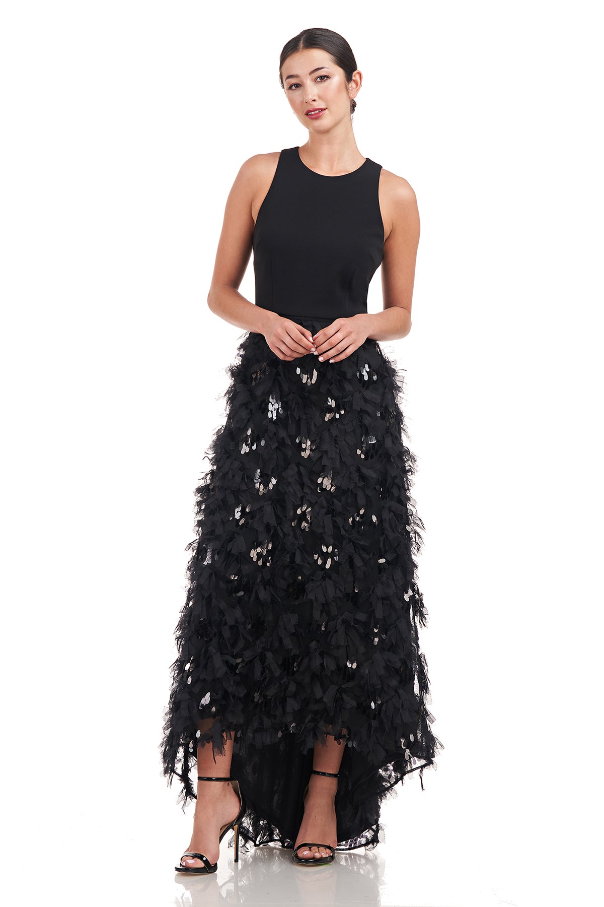 Sia Ruffle Skirt Gown