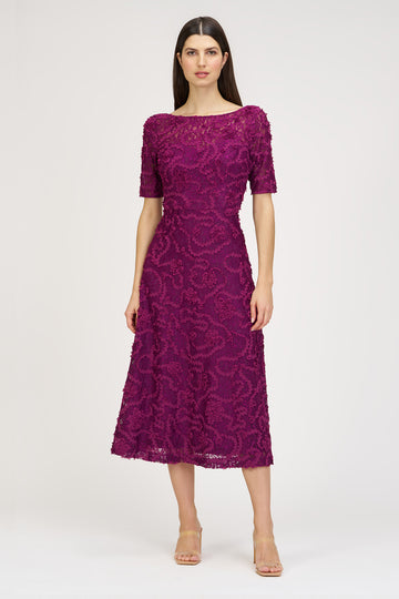 Jenni Lace Tea Length Dress