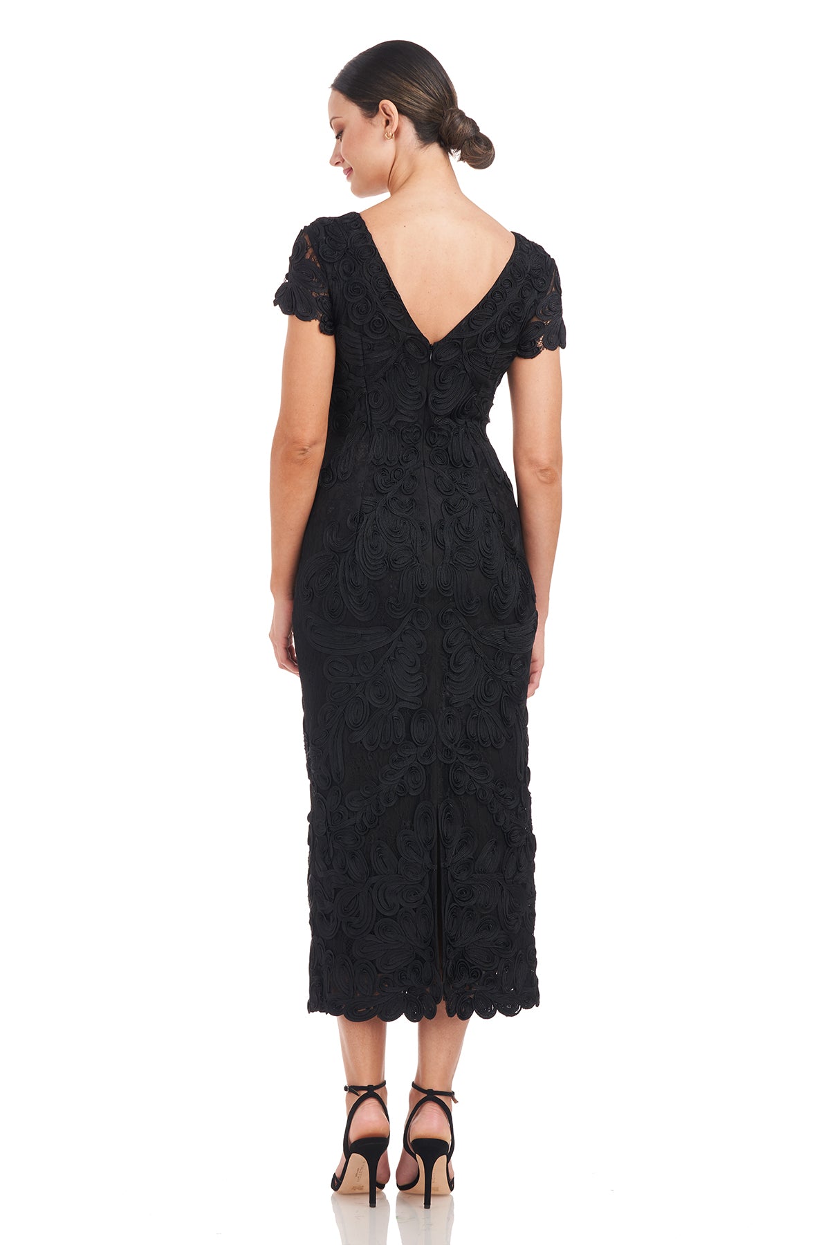 Jackie Soutache Midi Dress
