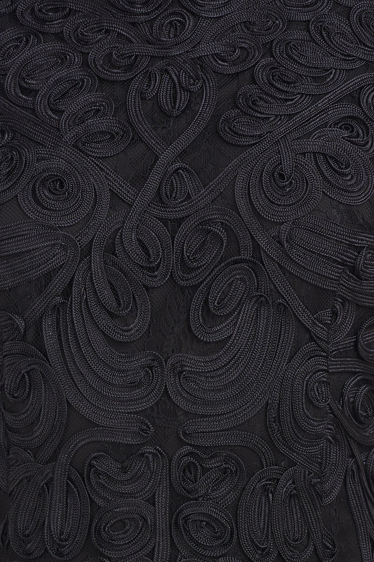 Jackie Soutache Midi Dress