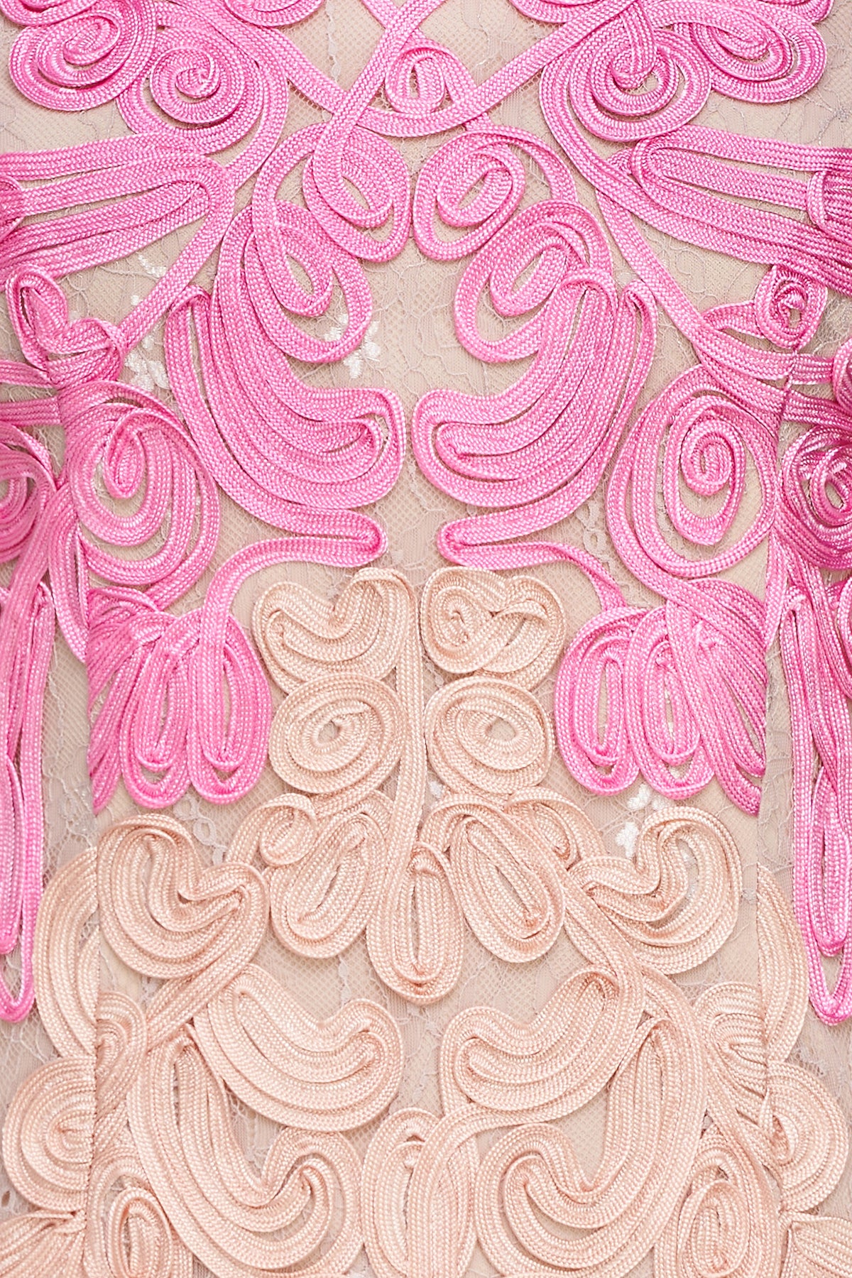 Jackie Soutache Midi Dress