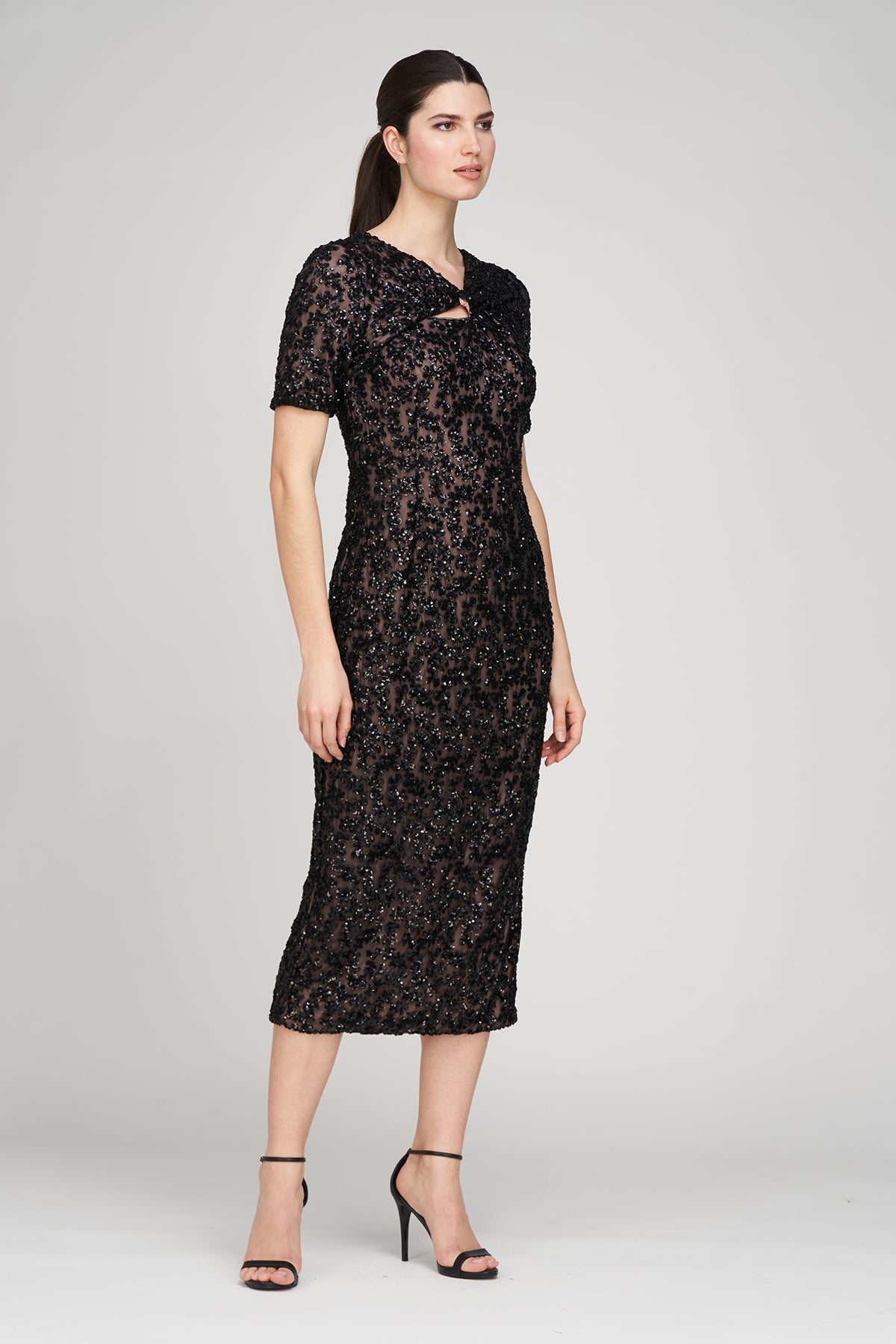 Farrah Tea Length Dress