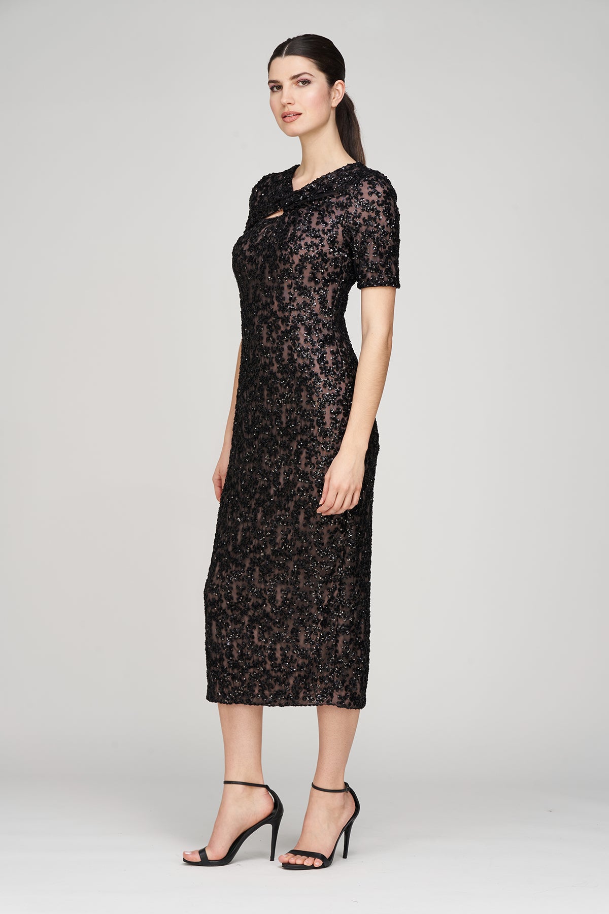 Farrah Tea Length Dress