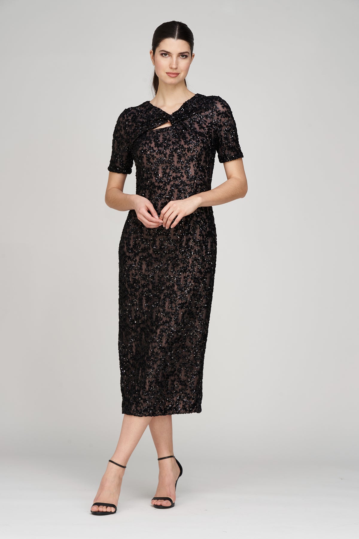 Farrah Tea Length Dress