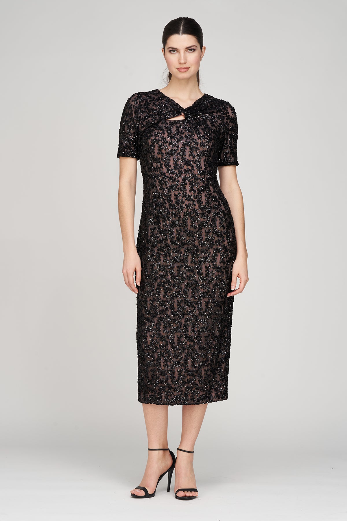 Farrah Tea Length Dress