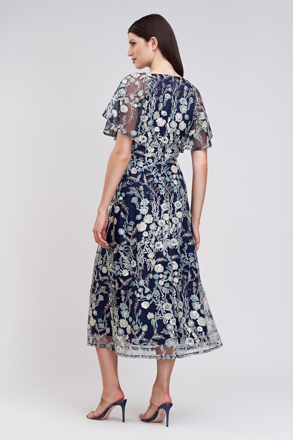 Elsie T-Length Dress