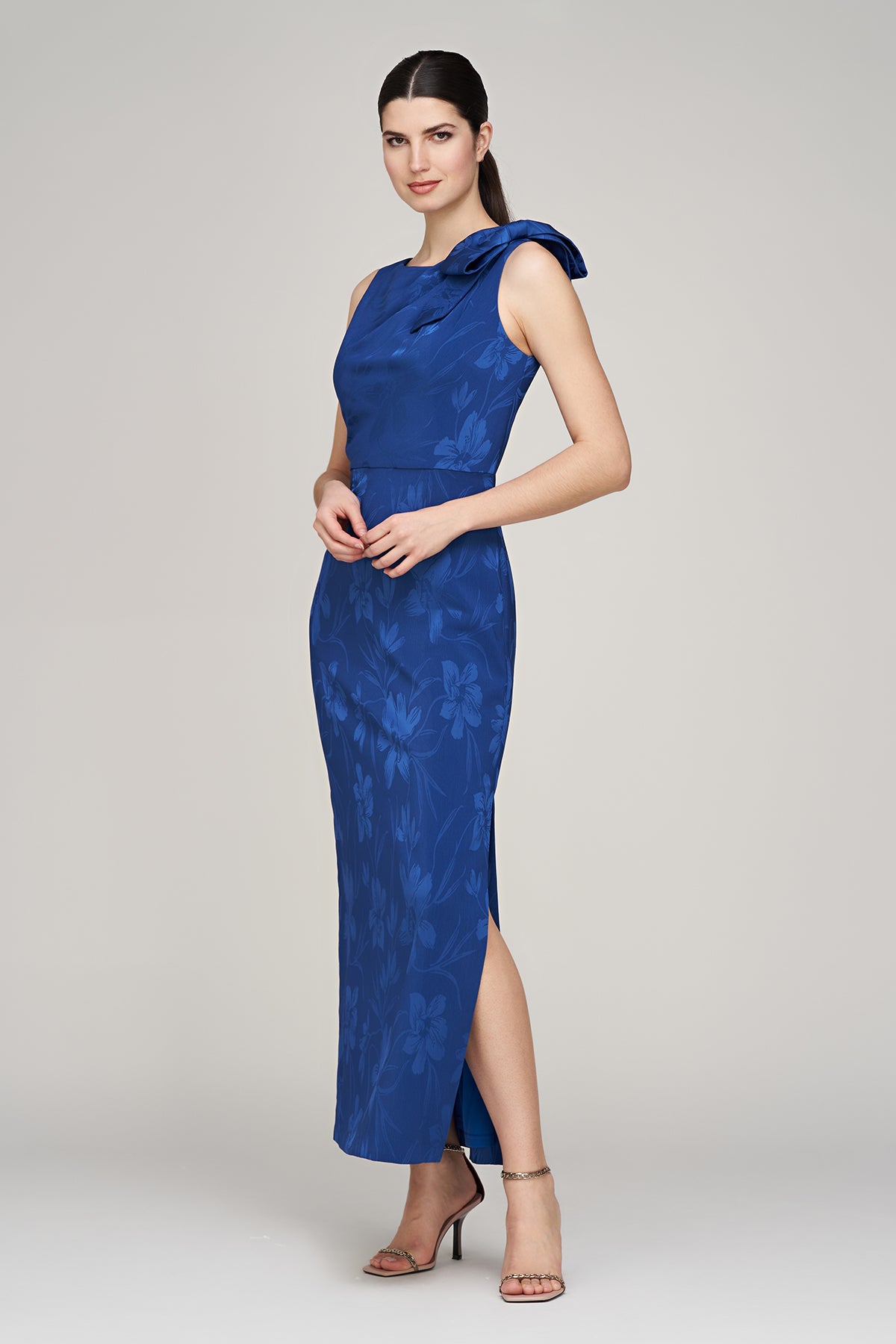 Vivienne Column Ankle Gown