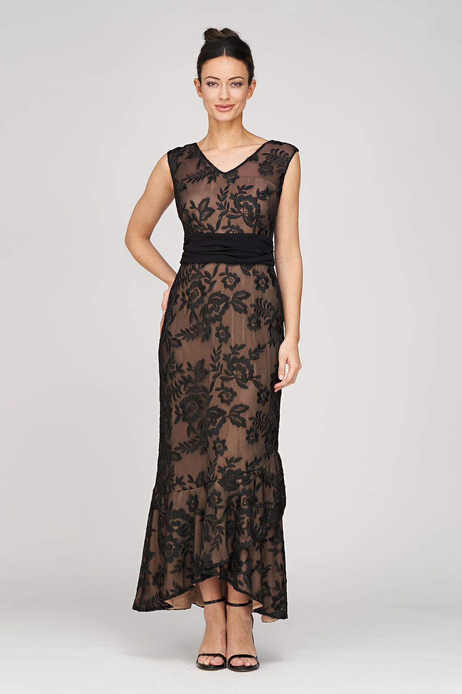 Emily High-Low Tea Gown