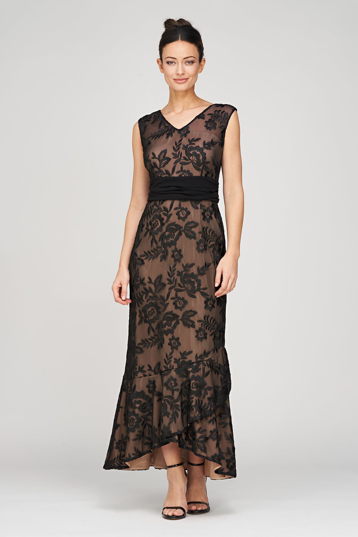 Emily High-Low Tea Gown