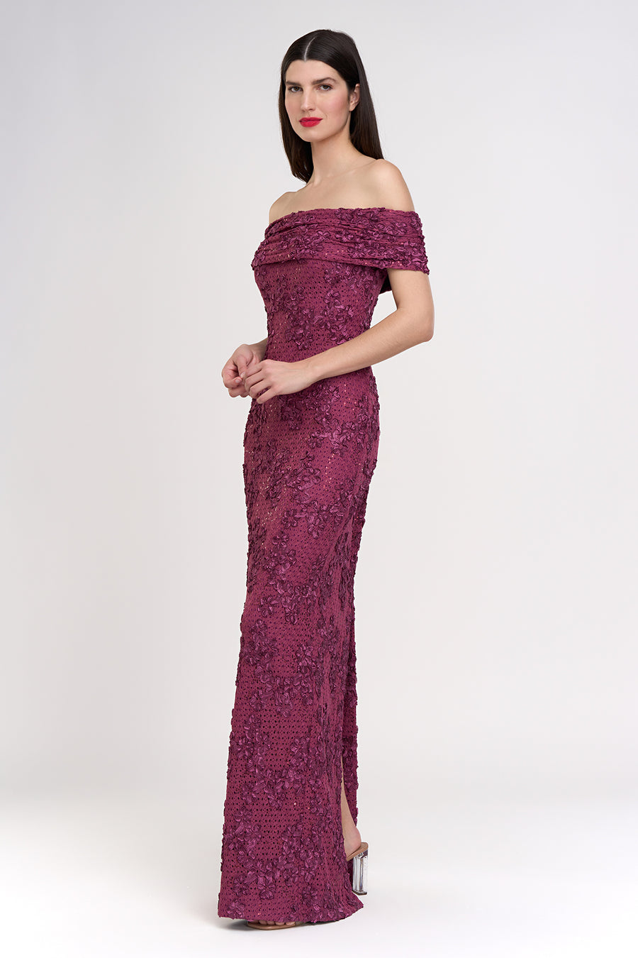 Chantal Column Gown