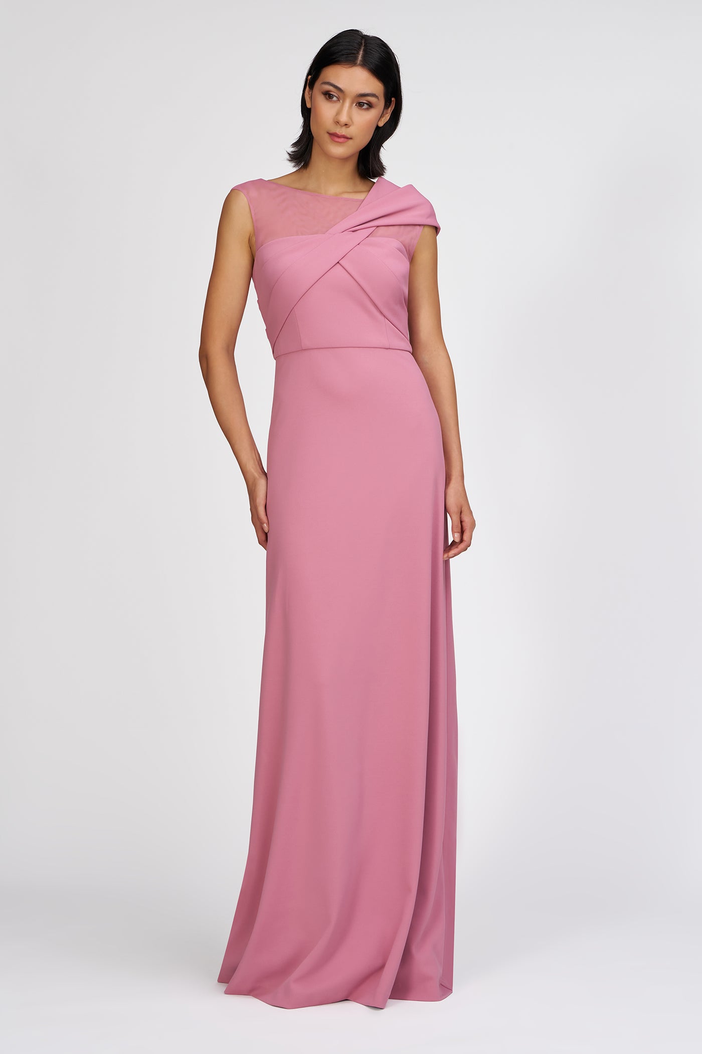 Jordyn Asymmetric A-Line Gown