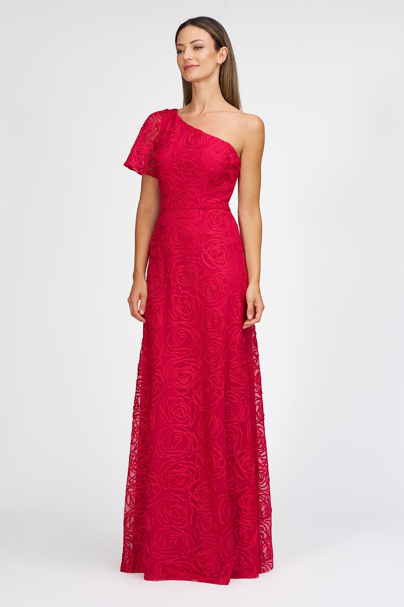 Anastasia One Shoulder Gown