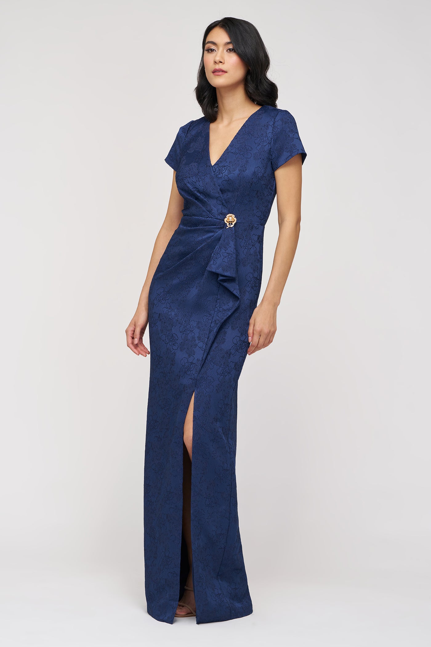 Aidy Faux Wrap Gown