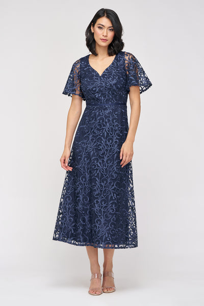 dj jaz navy blue dress DJ Jaz Womens High-Low V Neck Sleeveless Evening Gown, Color: Navy