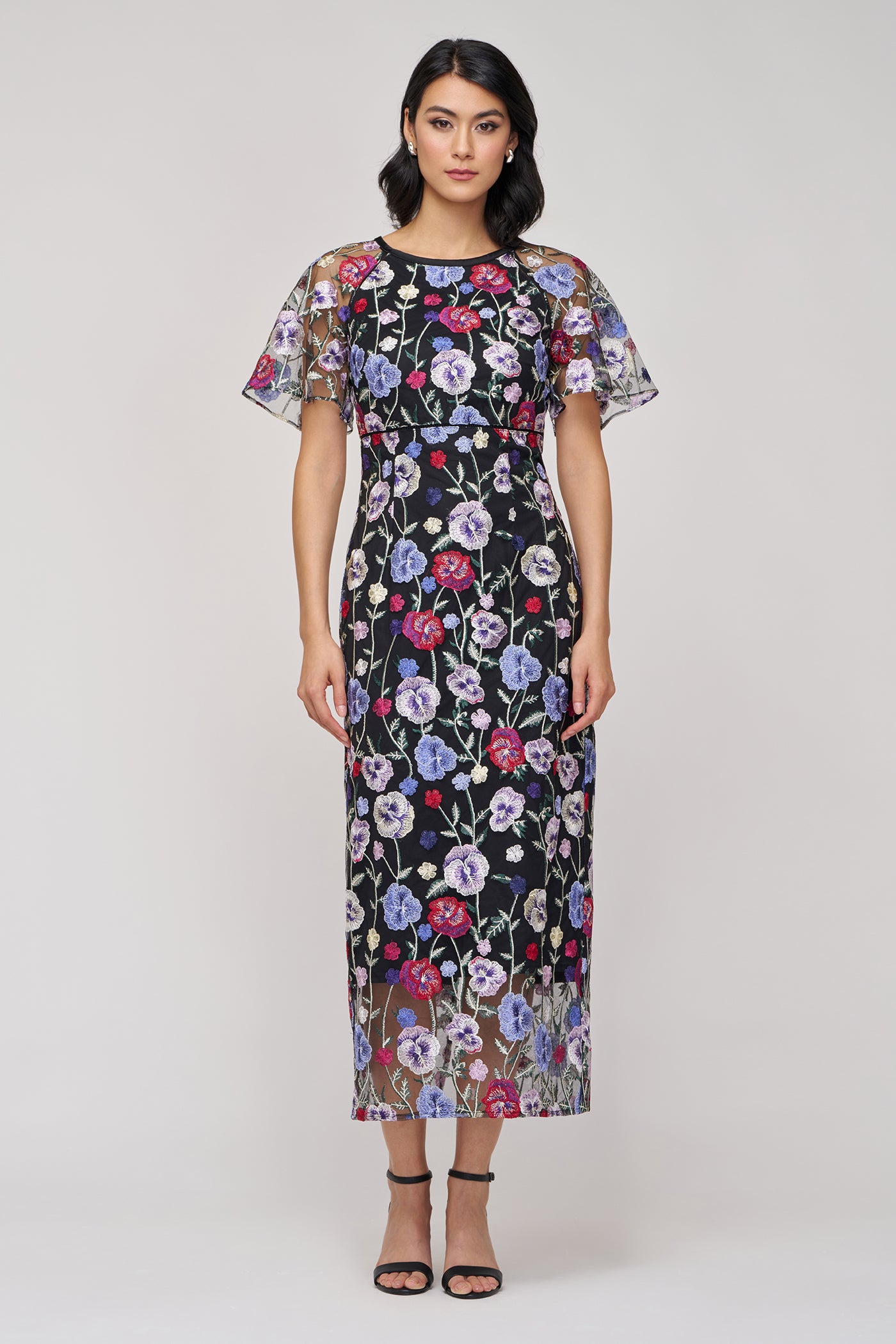 Lacey Tea-Length Cocktail