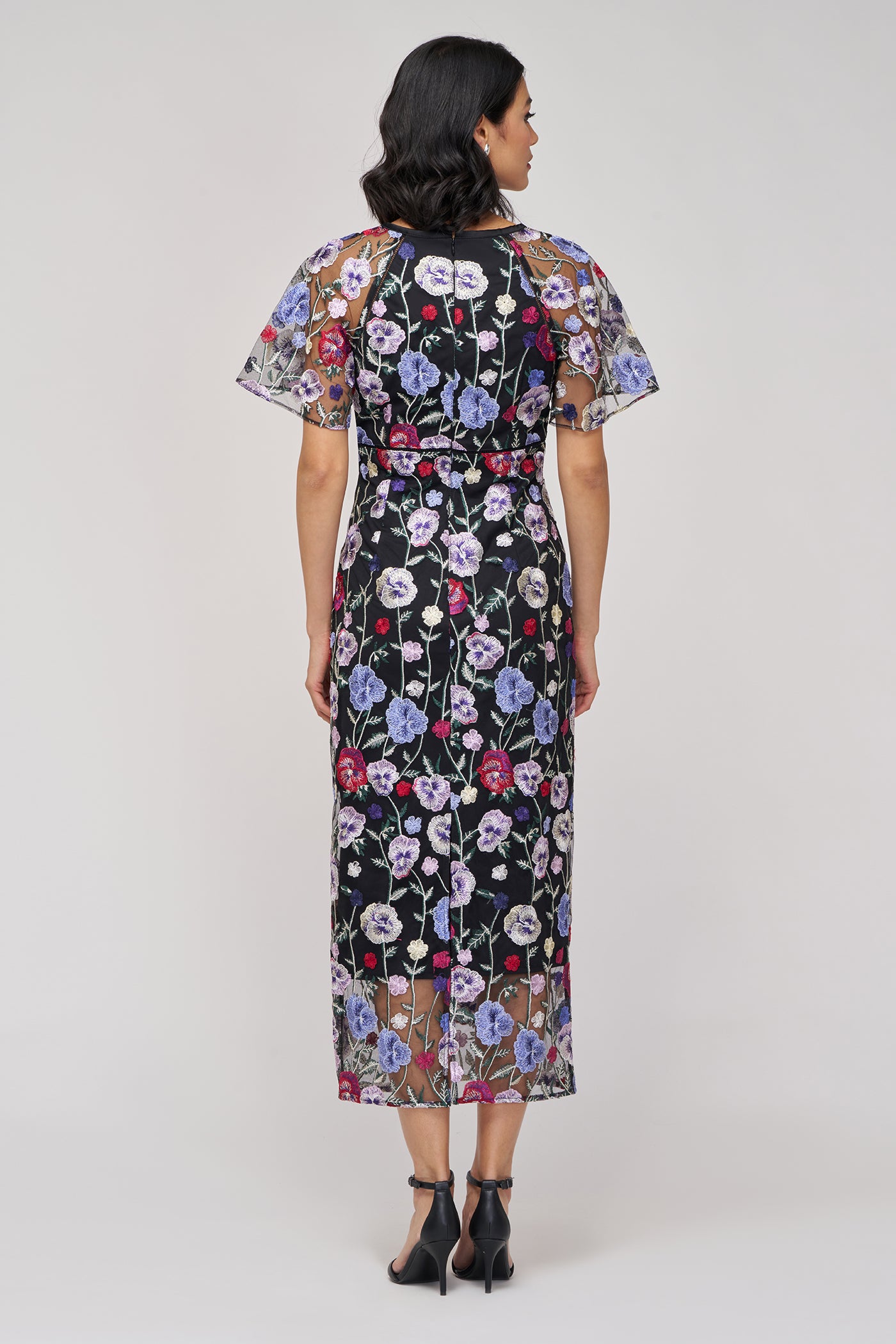 Lacey Tea-Length Cocktail