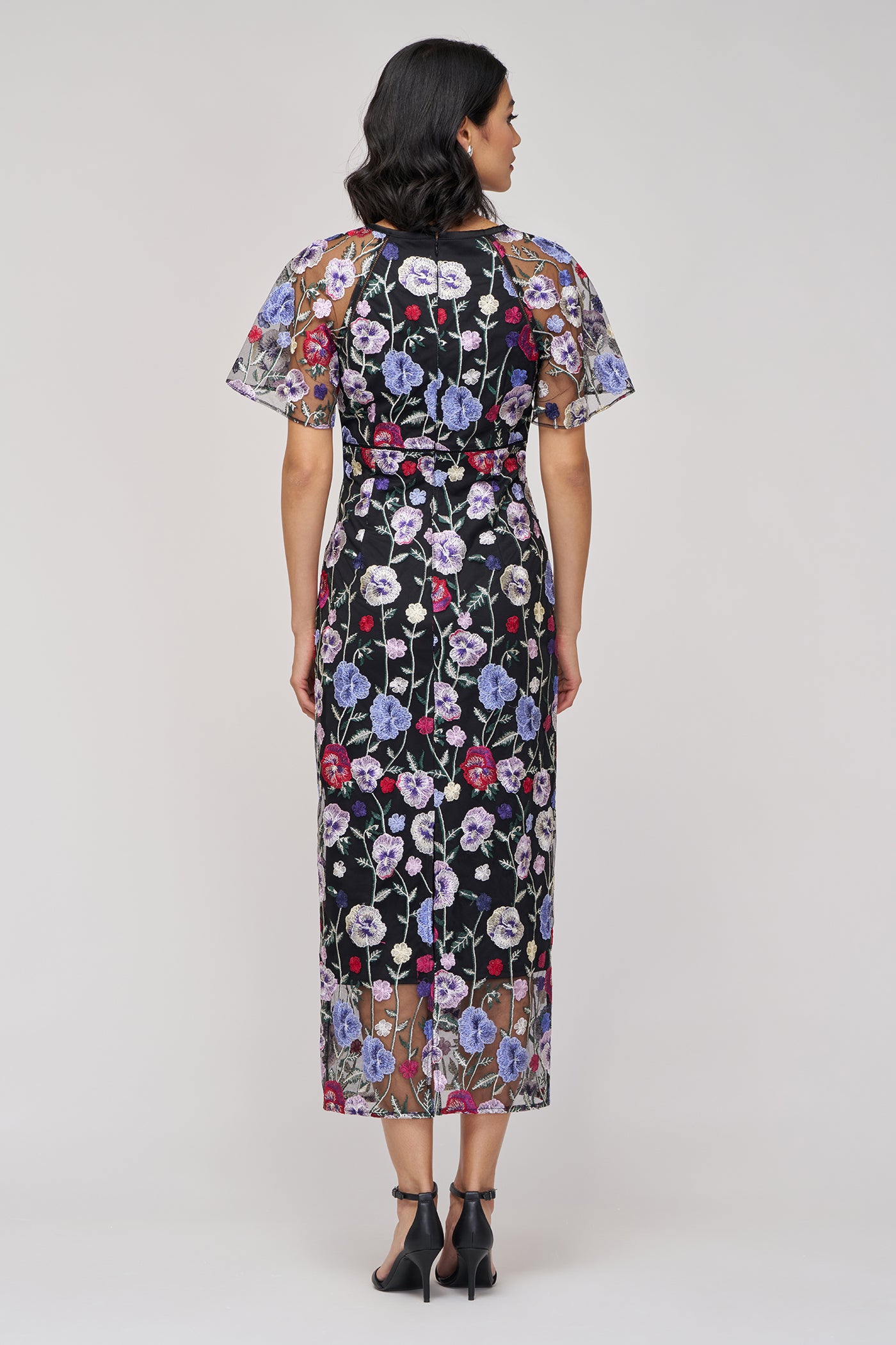 Lacey Tea-Length Cocktail