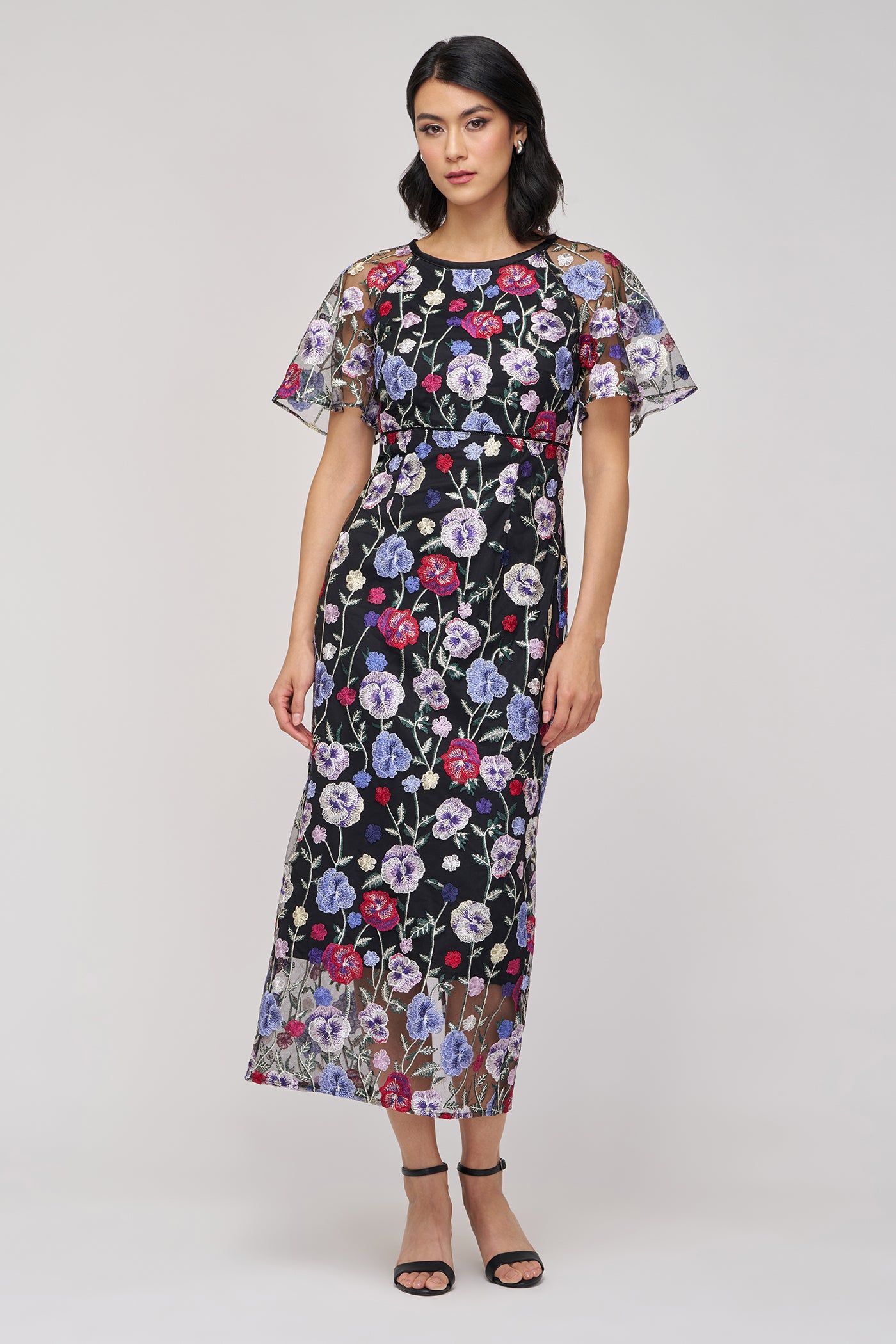 Lacey Tea-Length Cocktail