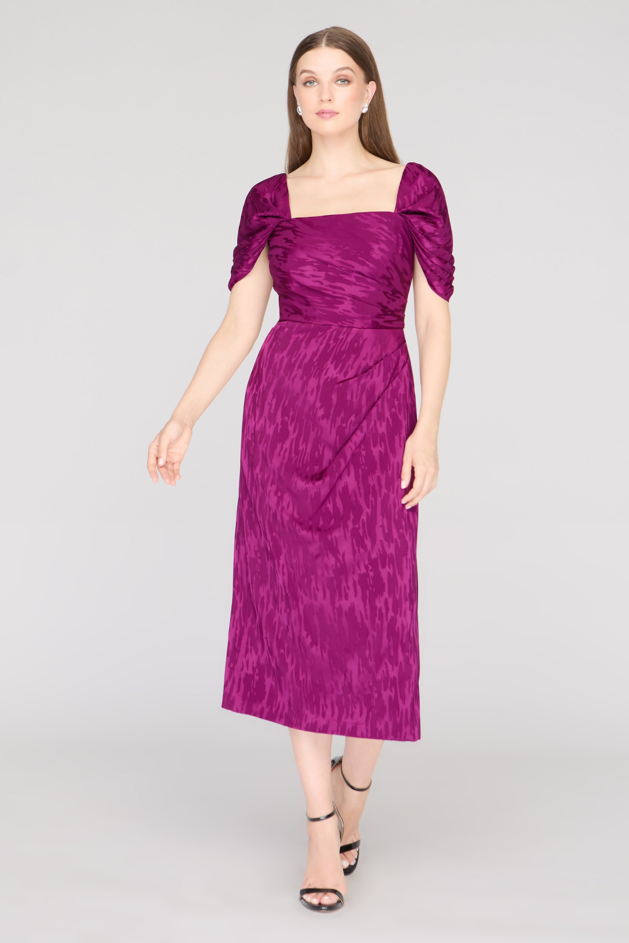 phoebe couture cocktail dress Phoebe Couture Strapless Silk Cocktail Dress in Emerald Green