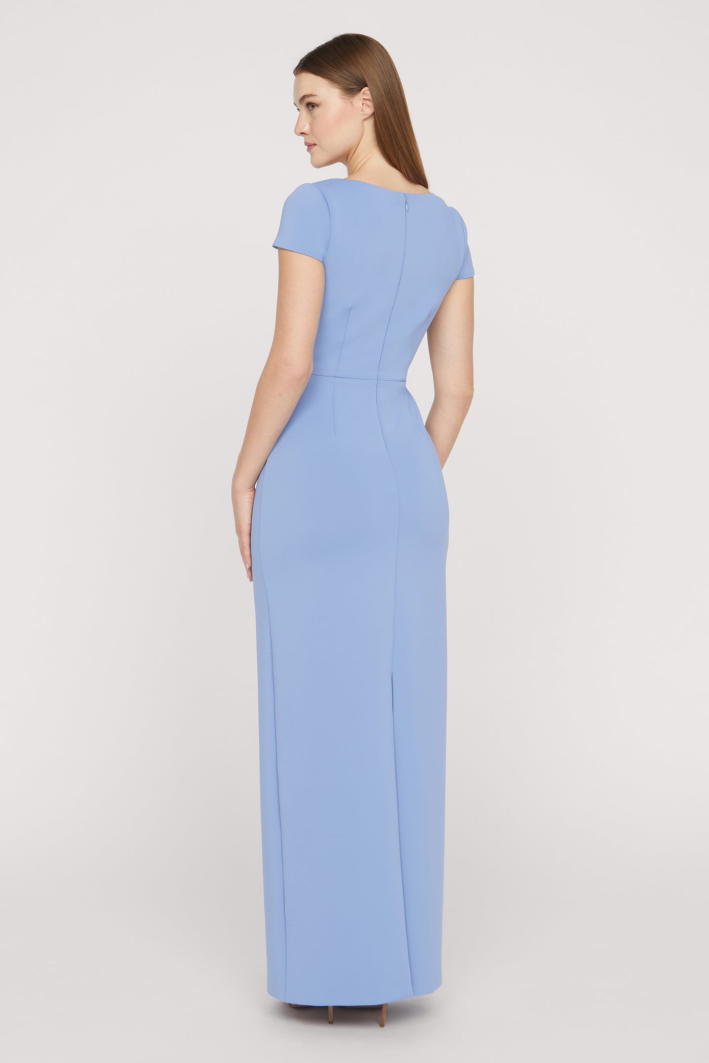 matilda blue dress Matilda Beaded Detail Gown