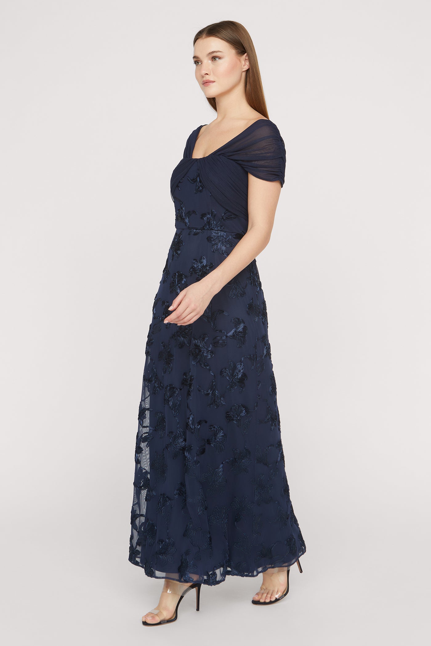 Carolina Ankle Gown - 8 / Deep Navy Carolina Ankle Gown - 8 / Deep Navy