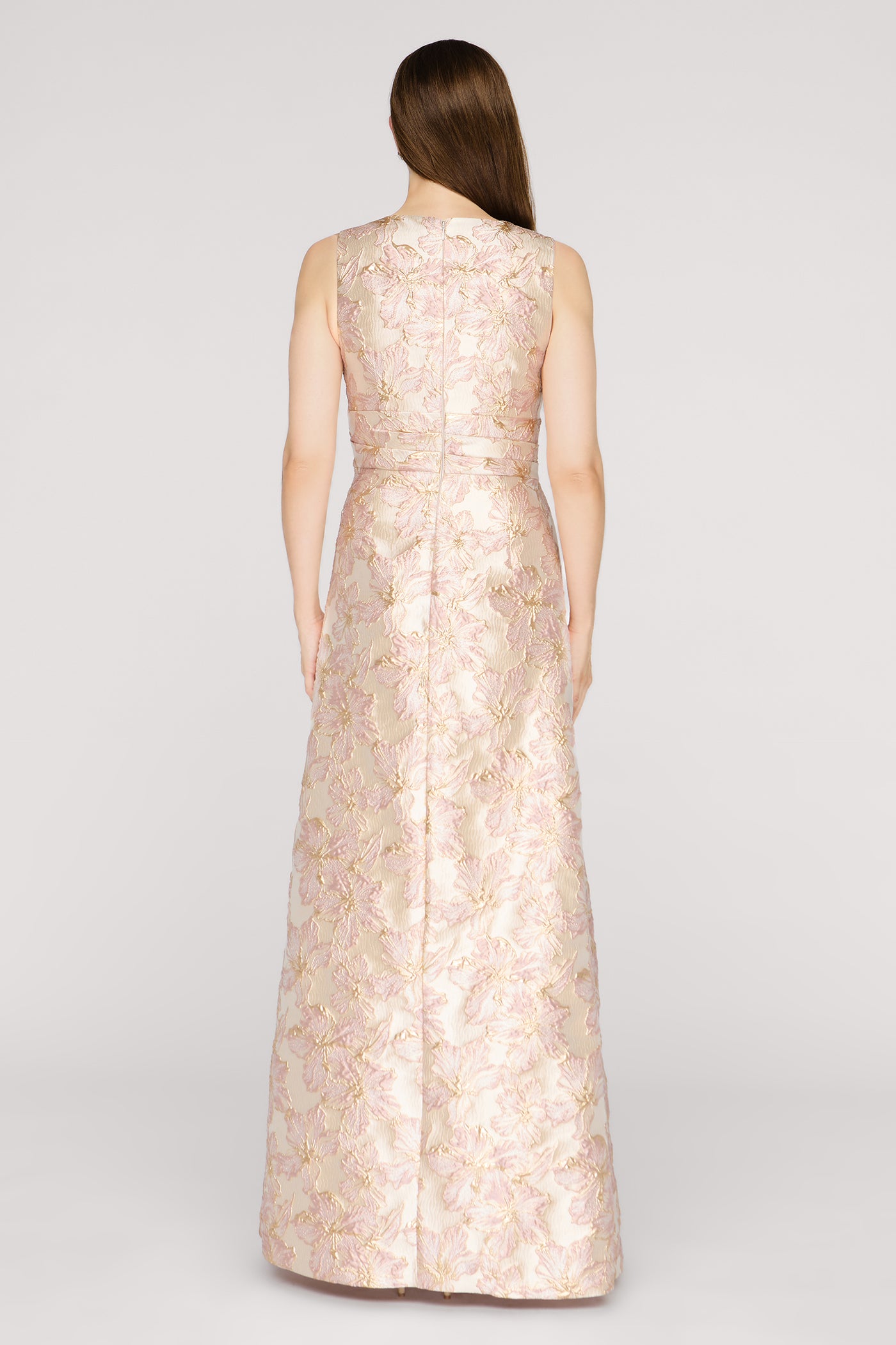 Deborah Faux Wrap Gown
